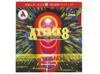 Armstrong Table Tennis Rubber Attack Eight L Grain Soft Black Ultra Thin 6153