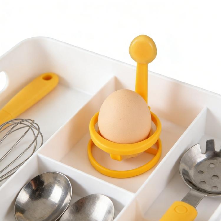 Efficient Eggs Preparation Tool Eggs Poacher Cooker With Heat Resistant Handle Kitchen Cooking Accessories