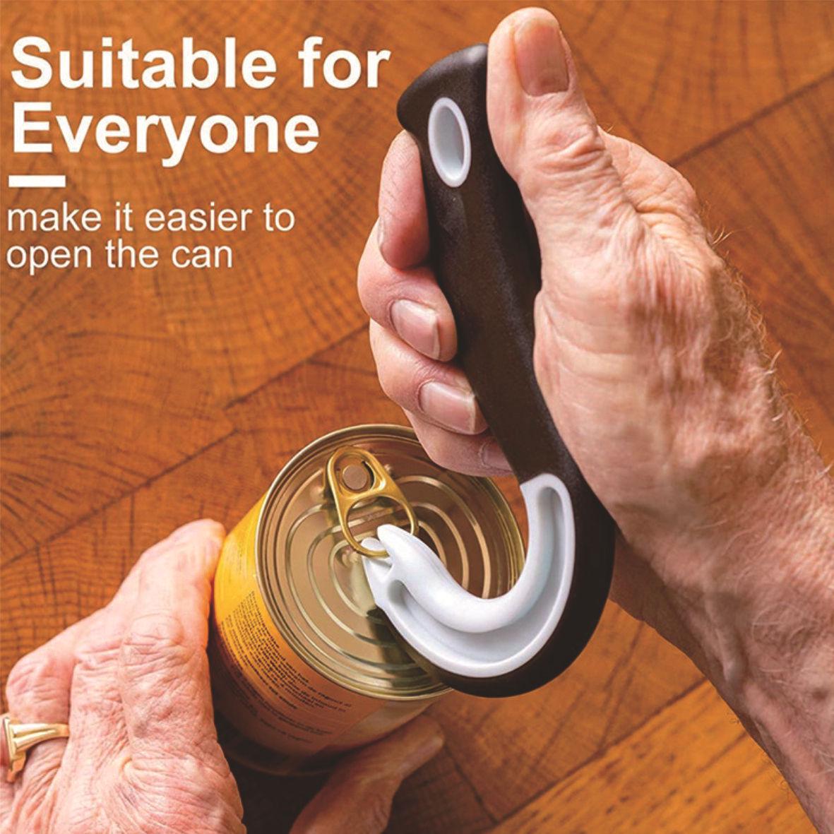 Multi-Functional Hook-Shaped Easy-Open Can Opener Kitchen Tool