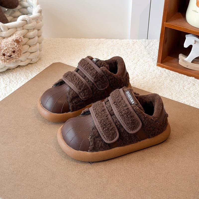 New Children's Winter Boots | Anti-Slip Warm Fashionable Style Fleece-Lined Shoes for Boys & Girls Casual Kids Shoes