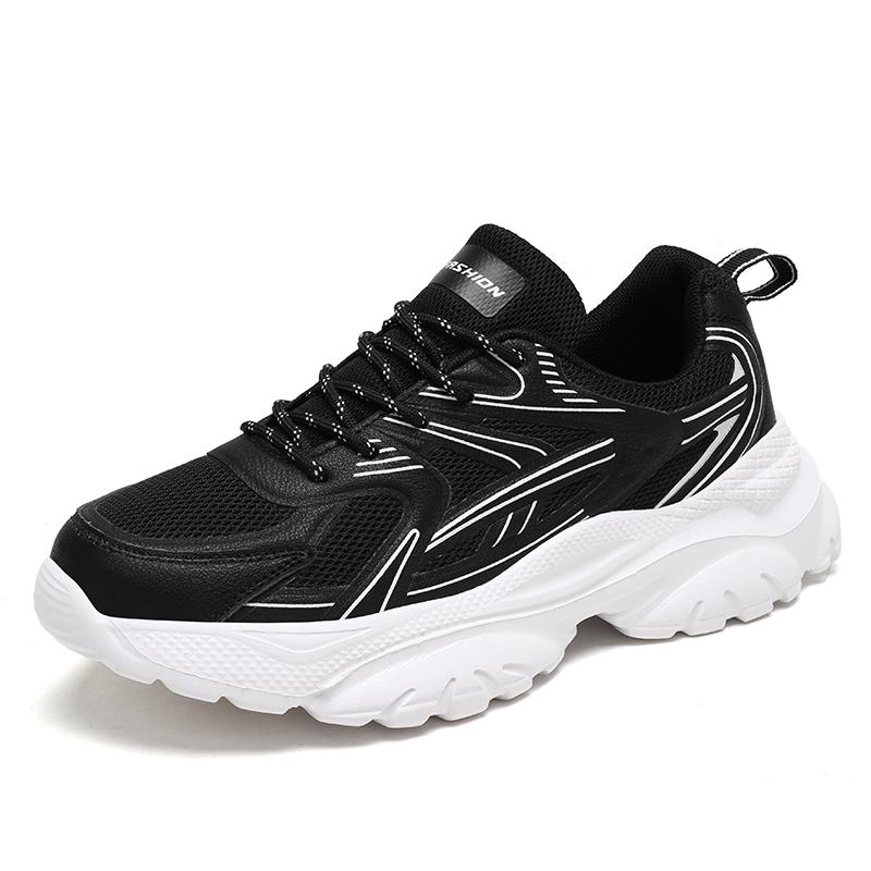 All-Season Women's Sports Shoes, Breathable Women's Sports Shoes, Thick-Sole Height-Increasing Women's Sports Shoes