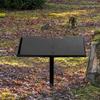 Cemetery Plaque Holder for Pets, Grave Marker Stand