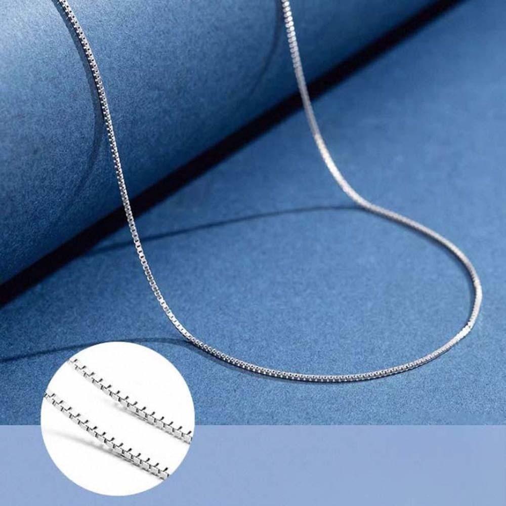 Luxury Stacked Silver Necklace Zinc Zinc Alloy Collarbone Chain Elegant Glitter Choker Necklace  Women