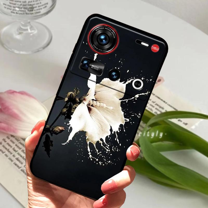 For ZTE Nubia Z70 Ultra 5G Case NX733J Shockproof Soft TPU Silicone Phone Cover For ZTE Nubia Z60S Pro 5G Z50S Pro Bumper Fundas
