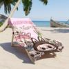 Labubu Customize Text Beach Towel Super Soft Microfiber Quickdry Fabric Perfect for Traveling Yoga Camping and Swimming