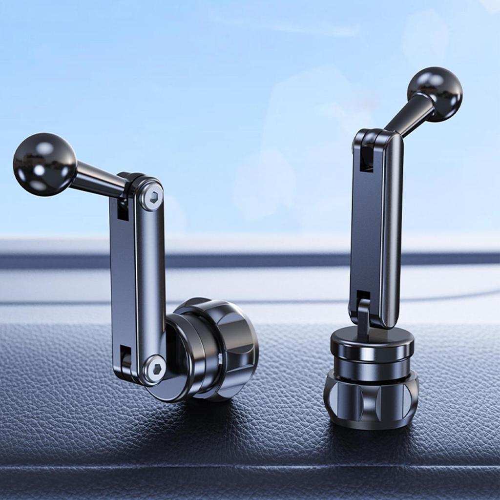 Fahrzeughalterung Kugelgelenk-Verlängerungsstange 17mm Kugelgelenk-Adapter Aluminiumlegierung Verlängerungsarm Auto-Handyhalterung Drehbarer Stiel