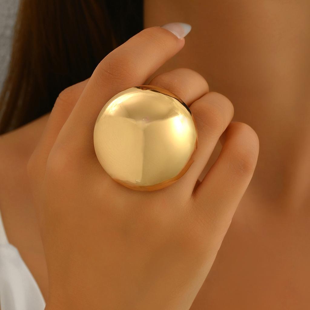 Popularny damski pierścionek geometryczny, wszechstronny pierścionek z motywem kwiatowym, otwarty pierścionek na palec wskazujący, modna biżuteria