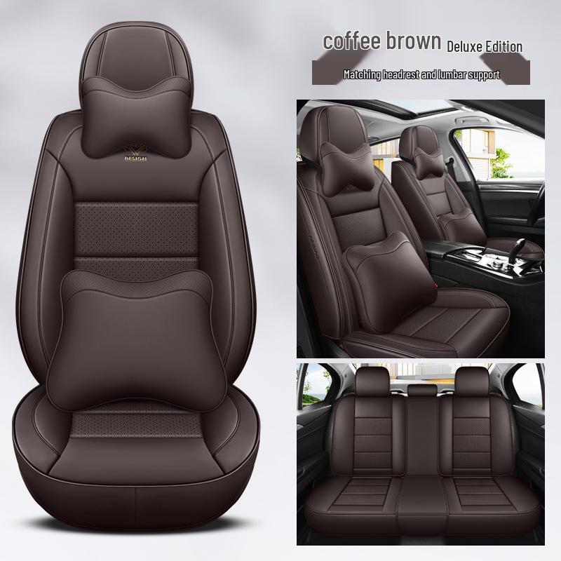 Volkswagen Lavida, Polo, Bora, Sagitar, T-Roc, Tayron Perforated Leather Car Seat Cover