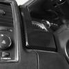 For RAM Dash Gauges Cluster Trim Cover Carbon Fiber for Dodge RAM 2010-2017 Black Carbon Fiber Grain Interior Accessories 2pcs