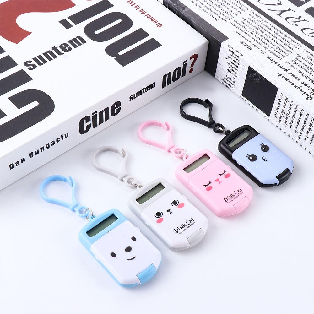 Size Student Supplies Mini Key Ring Calculator School Office Supplies Stationery Calculating Tool