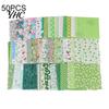 30/50Pcs 10cmx10cm Floral Print DIY Patchwork Cloth Sewing Quilting Material