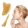 Natural Resin Facial Scraping Board Set, Face Lifting Massage Gua Sha Stick, Eco-Friendly Universal Body Scraping Massage Tools