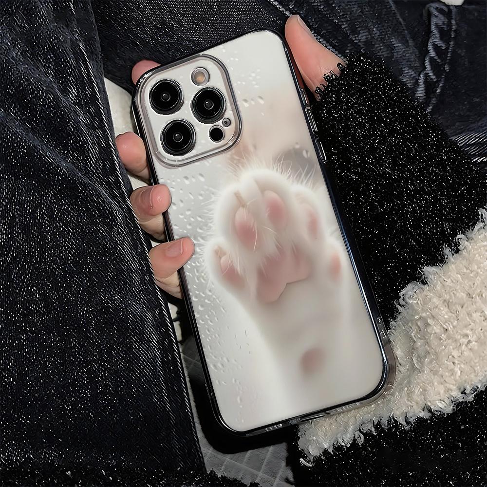 Cat Claw Phone Case For Iphone 11 Case Iphone 15 17E 13 12 14 16 Pro Max 14 Plus 17 Air 16E Soft Silicone Shockproof Cover