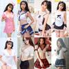 Sex Lingerie Sexy College Uniform Seduction Maid Nurse Suit Stewardess Secretary Princess Cosplay