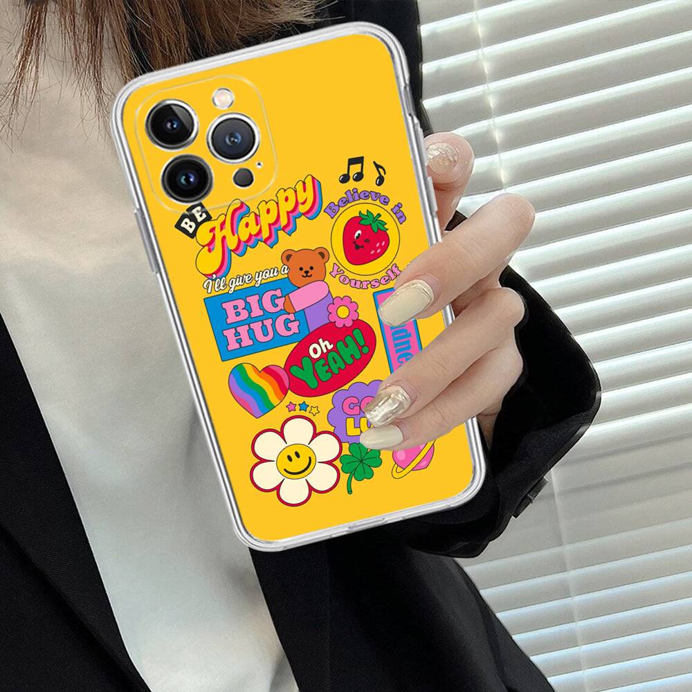 Cartoon Cute W-Wiggle W-WiggleS Phone Case For IPhone 17 16 15 14 13 11 12 Pro Max 16 Plus Transparent