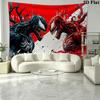 Black-Venom Wall Tapestry Aesthetic Wall Hanging Printed Fabric Blanket Decorative Tapestries for Bedroom Living Room Home Decor