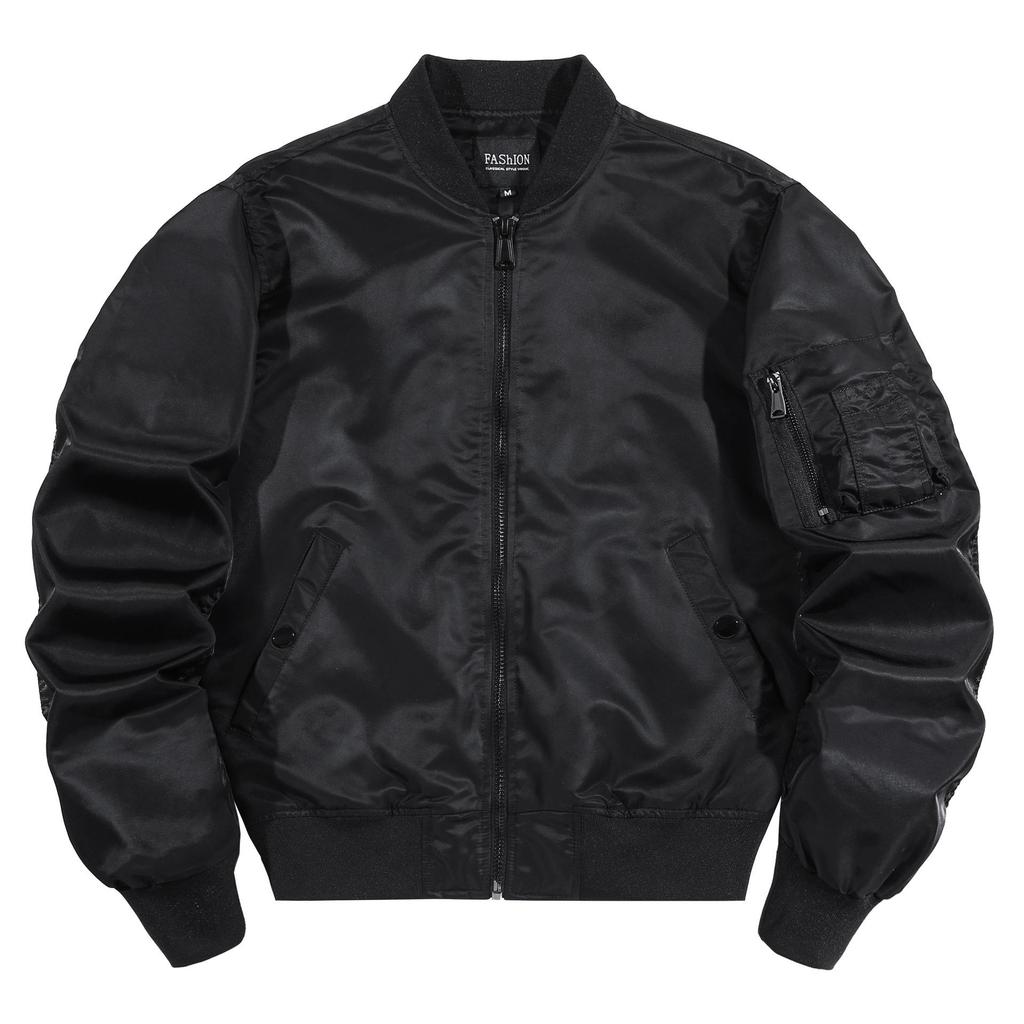 Chaqueta bomber Tough Guy de otoño e invierno, chaqueta de vuelo para hombre