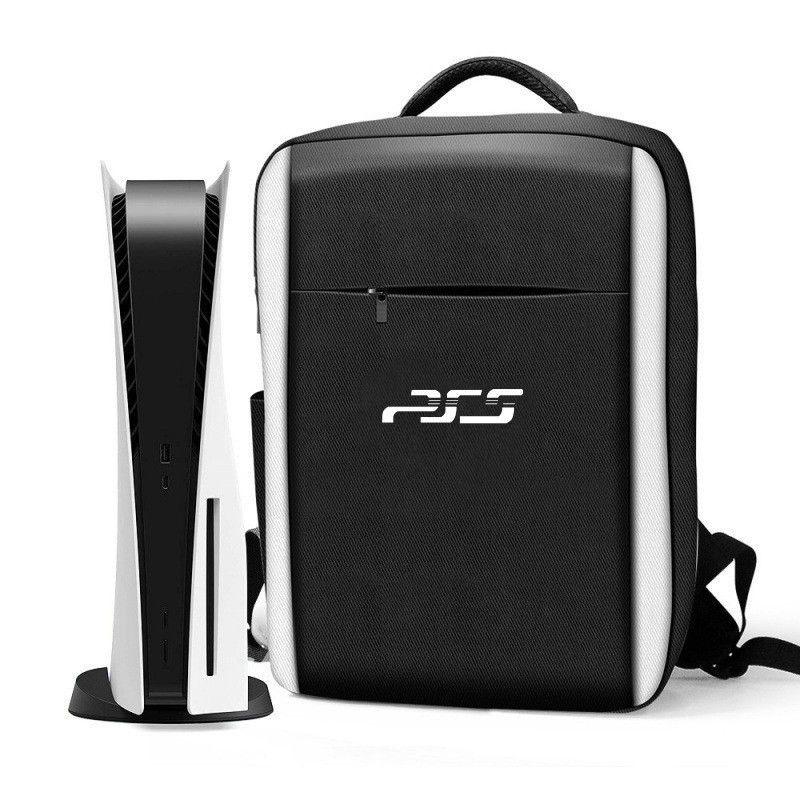 Ps5/4 Storage Bag Shockproof Dustproof Stylish Double Color Design Easy To Carry