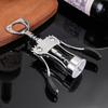 2 in 1 Bottles Opener Spring Loaded Wine Bottles Cork Remover Multifunctional Wine Corkscrew  Bars