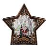 Cross Border New Christmas Decoration Crystal Ball Snowflake Light Glowing Santa Claus Lamp Creative Christmas Gift