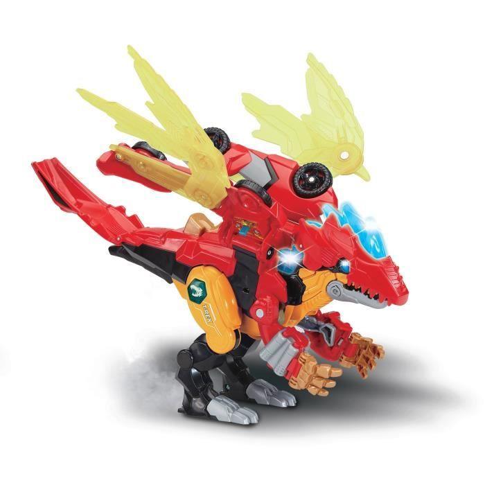 VTECH - SWITCH &amp; GO DINOS COMBO - DRAGOREX, LE MÉGA DRAGON 2 EN 1 - Multicolore