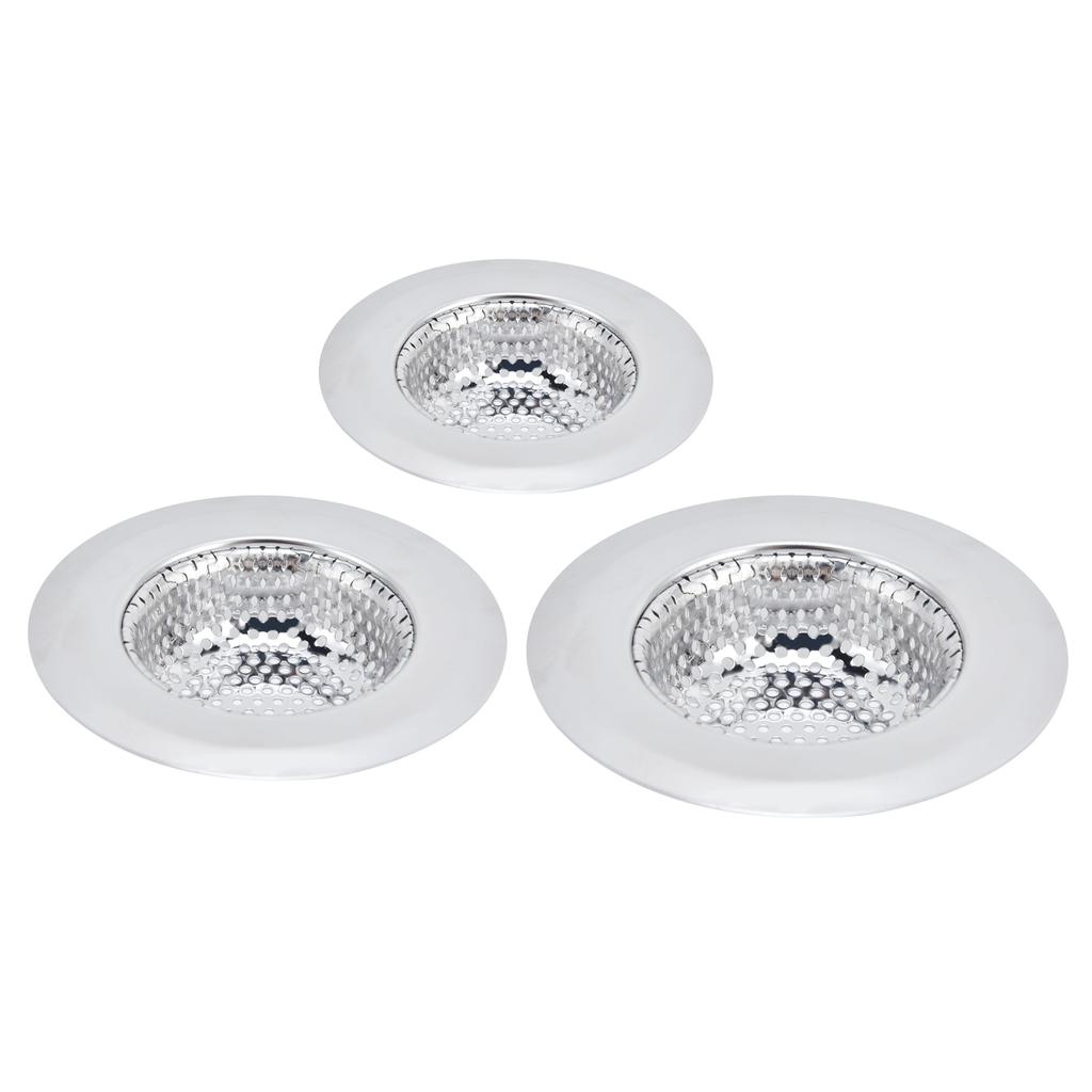 Sitko do zlewu kuchennego Ze stali nierdzewnej Odpływ podłogowy Odpływ do zlewu do łazienki KuchniaL,M,S Zestaw