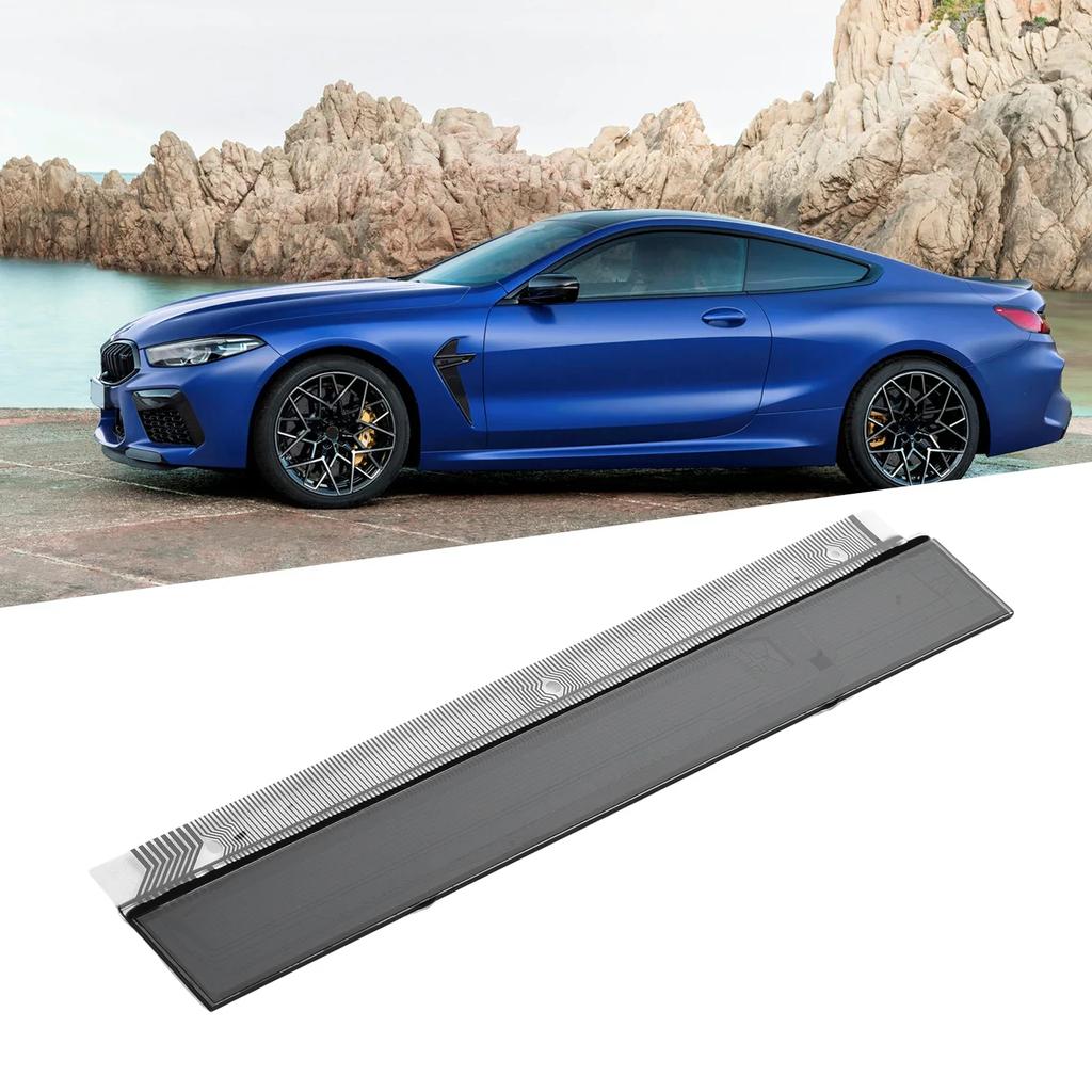 För BMW E31 830i 840i 840ci 850i 850ci 850csi 860i M8 B12 BORG 18-KNAPPS MITT-OBC PIXELREPARATION LCD-DISPLAY + BANDKABEL