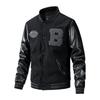Herfst Winter Trendy Heren Baseballjack Amerikaanse Stijl Geborduurd Casual Los Grote Maat Bovenkleding voor Jonge Mannen