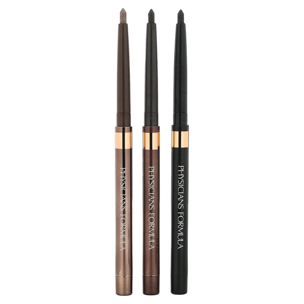Physicians Formula, Shimmer Strip, Custom Eye Enhancing Eyeliner Trio, Nude, 0.03 oz (0.85 g)