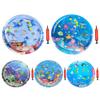 Water Sensor Play Mat Inflatable Water Sensory Play Mat Summer Cooling Pet Water Bed Cushion for Bored Indoor Cats