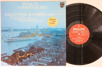 LP-plaat SALVATORE ACCARDO Vivaldi 6 Sonates Op.5 9500396 PHILIPS 1977 Nederland Klassieker Gebruikt