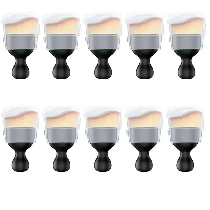 10/1pcs Car Interior Dust Sweeping Soft Brushes With Cover Car Conditioner Air Outlet Center Console Detailing Cleaning Brush