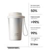 HOLOHOLO Pure Titanium Insulated Dual-Drink Mug