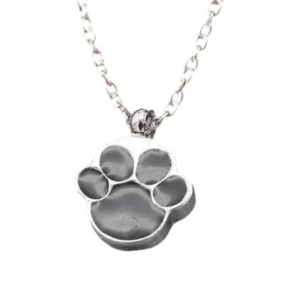 Fashionable Dog Claw Pendant Necklace Adjustable Chain Necklace Neck Jewelry Alloy Texture Suitable for Various Occasion