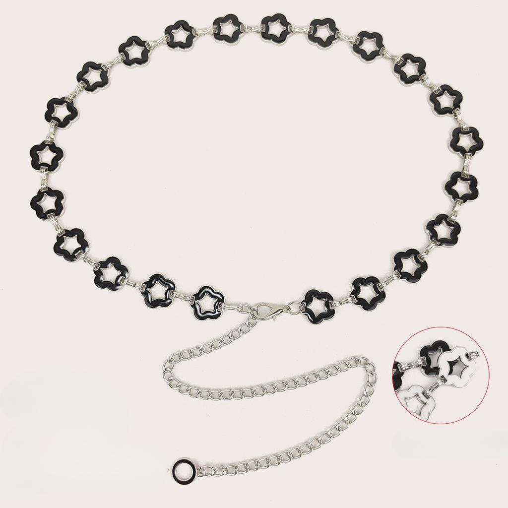 Temperament High-Grade Waist Chain Versatile Fashion Dress Shirt Suit Metal Thin Belt