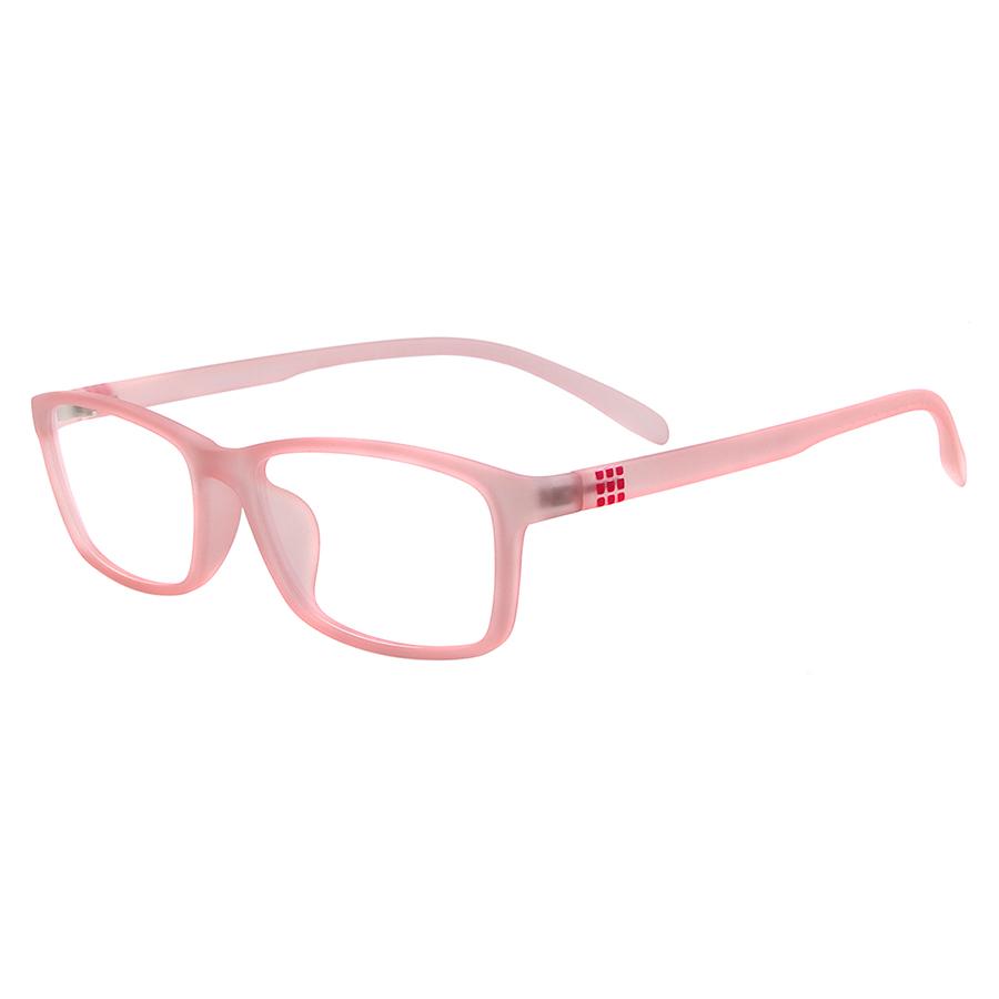 

TR90 Women s Square Prescription Glasses Men Rectangular Lightweight Transparent Colorful Progressive Eyeglasses Reading Glasses Single Version&1.56&None розовый