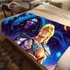Cartoon Masters of the Universe wool blanket Jindian animation cashmere  fashion  Portable Flannel Warm camping