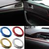 Auto Innenverkleidung Dekoration Flexible Streifen Spaltfüller Streifen Universelle Auto-Verkleidungen Armaturenbrett Styling Zierleisten Zubehör