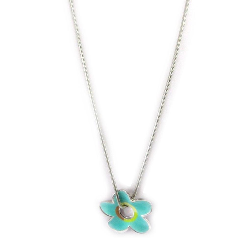 Les Trésors De Lily [L2999] - Green 'Mimosas' Designer Necklace