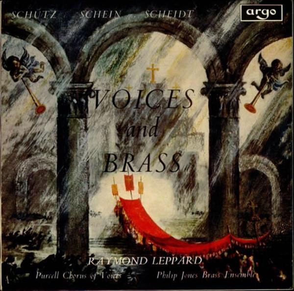 LP Record SCHTZ  SCHEIN  SCHEIDT RAYMOND   Voices And Brass ZRG576 Argo 1969 UK Classical Used