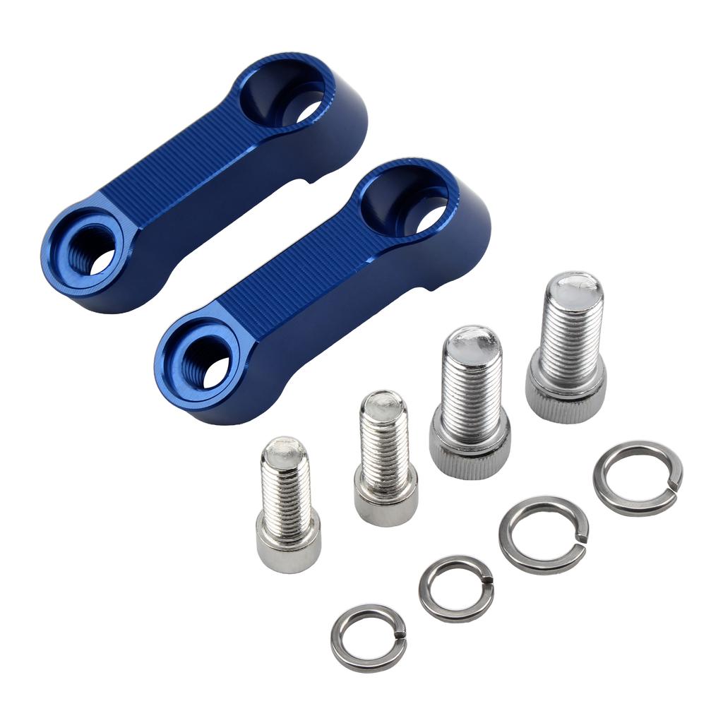 Motorcycle Modification Accessories Rearview Mirrors Extension Universal Adapter Aluminum Alloy Base Screw Bracket Motor bike