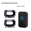 Rechargeable Infrared Doorbell with Voice Welcome Sensor