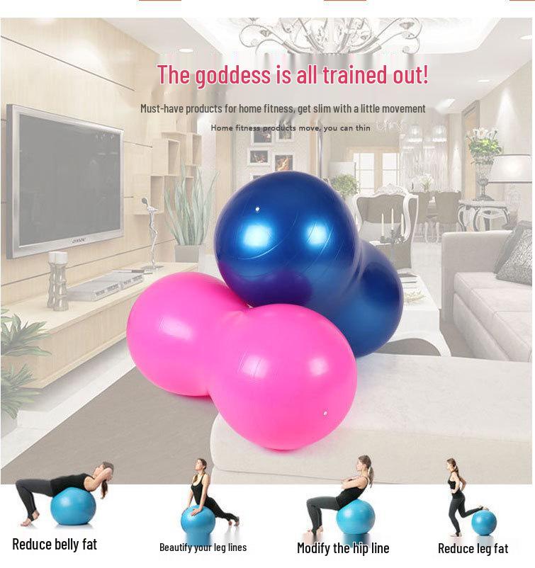 Thickened Explosion-Proof Inflatable Capsule Ball: Kids' Sensory Integration & Yoga Massage Ball