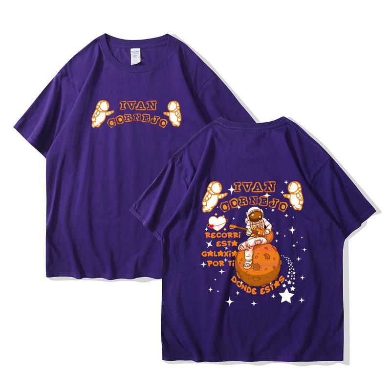 Grenzüberschreitender Außenhandel Kurzarm-T-Shirt-Druck Ivan Cornejo Sale Para Ser Feliz Herren und Damen Freizeit