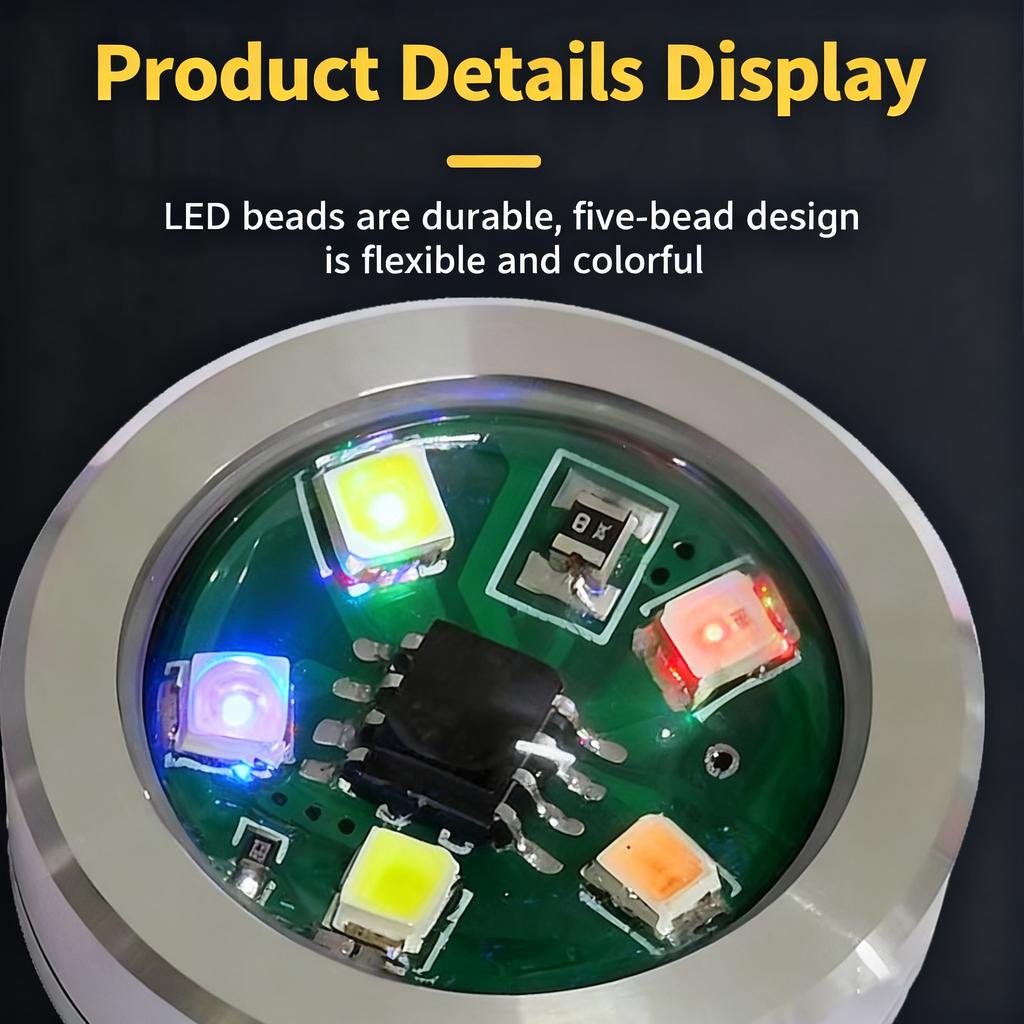Vibration LED Strobe Light for Car Auto Motorcycle Drone Scooter Anti-collision Warning Lamp Flash Indicator Motorcycle Fog Lamp
