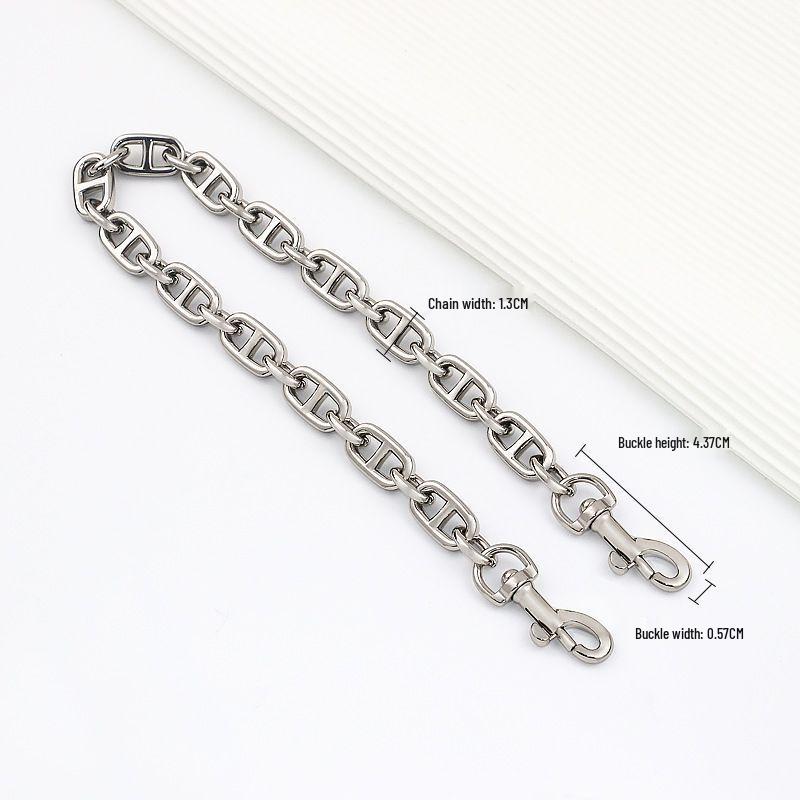 Antique Gold Chain for Thickened Crossbody or Shoulder Strap Replacement