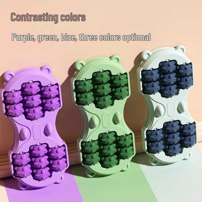 Foot Massager with 14 Rollers for Men and Women - Universal Convex Roller Design