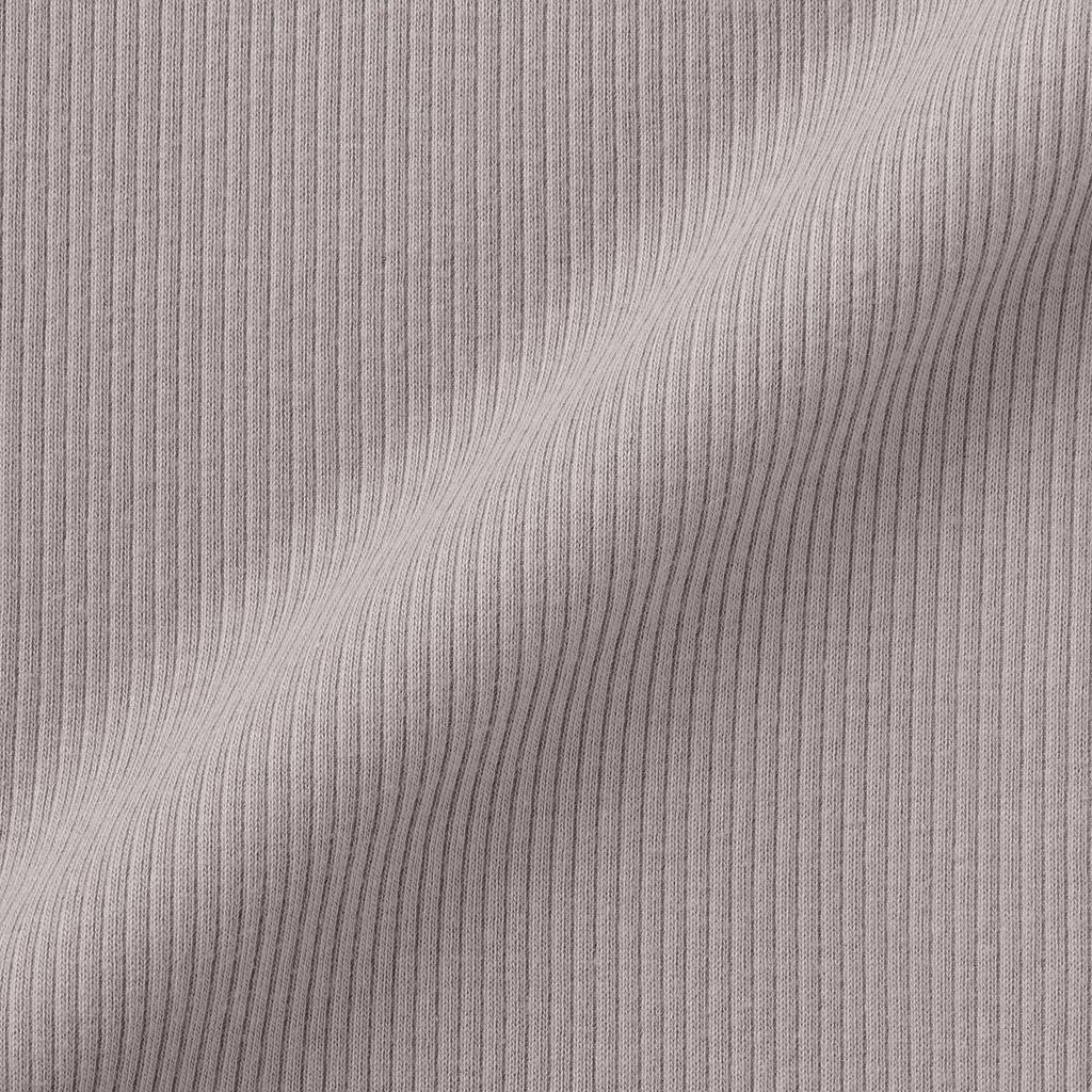 MUJI Stretch Ribbed Leggings DGA14A6S Grayish Brown XL Women's (Full Length)