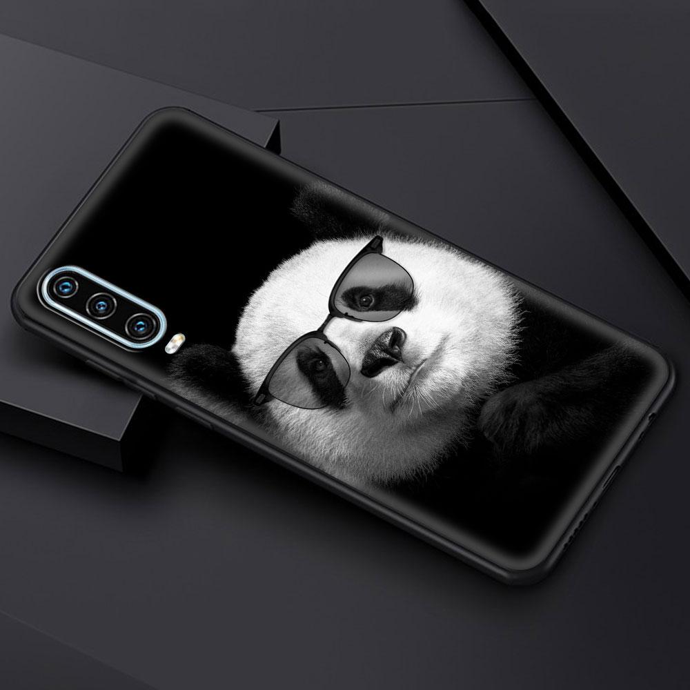 Animals Horse Deer Giant Panda Phone Case For Huawei P30 Lite P50 Pro P20 P40 Lite E P Smart Z 2021 Y6 Y7 Y9 2019 Y6p Y9s Cover
