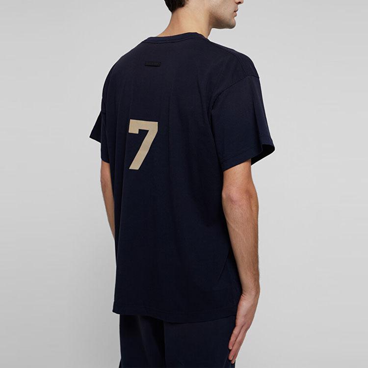 Fear of God 7 Tee Vintage Navy Men Tops Blue FG50-069CTJ-416